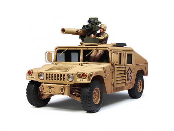 35267T Хаммер с противотанковой ракетной установкой и 2 фигурами Tamiya