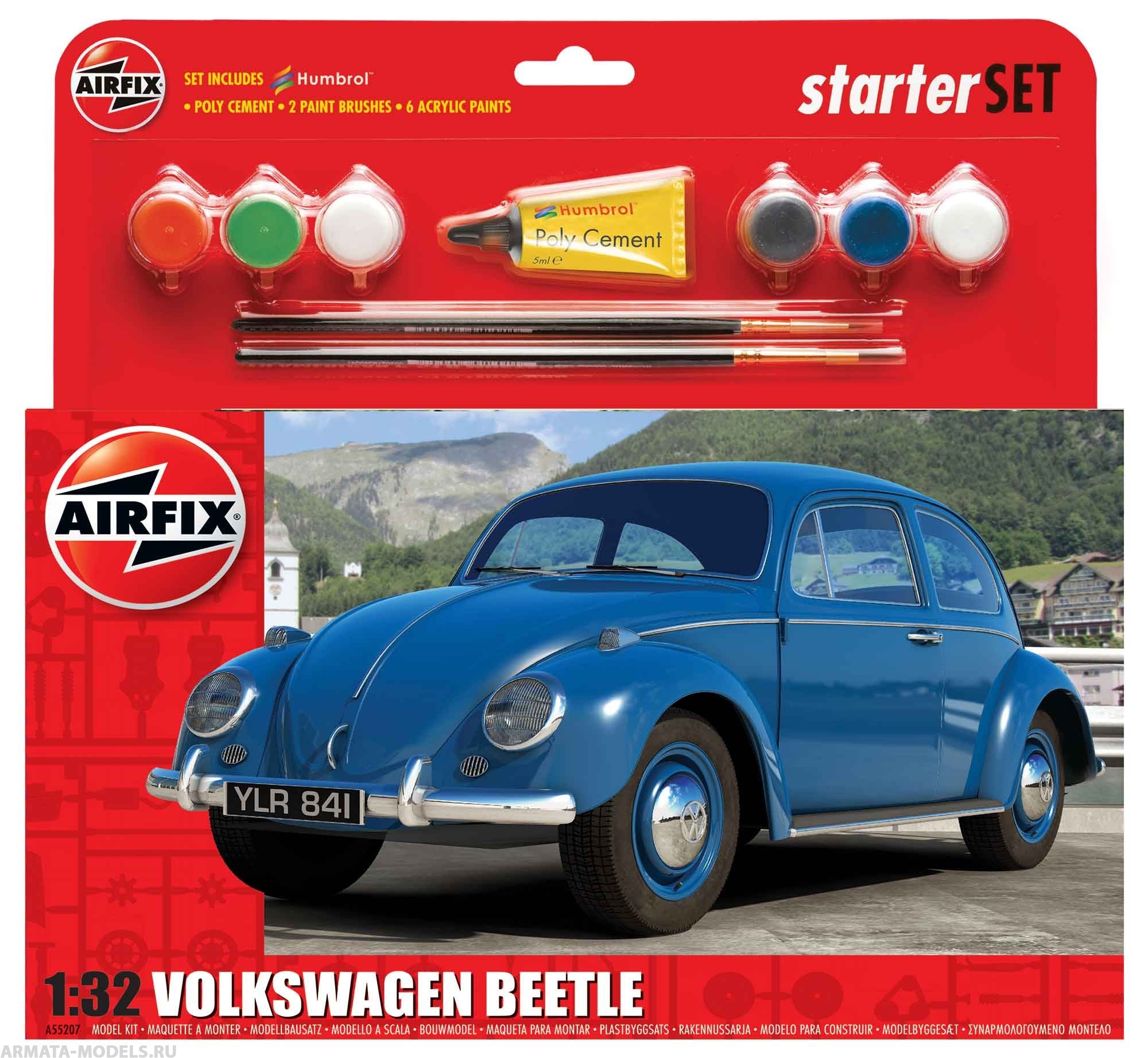 A55207  АВТОМОБИЛЬ  VW BEETLE Airfix