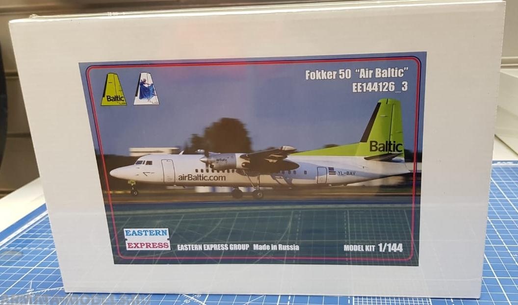 ЕЕ144126_3 Пас. самолет Fokker F-50 Air Baltic Восточный экспресс