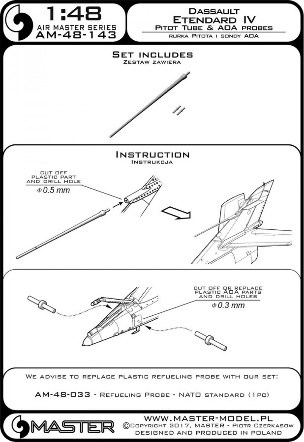 AM-48-143 ПВД для самолета Dassault Etendard IV