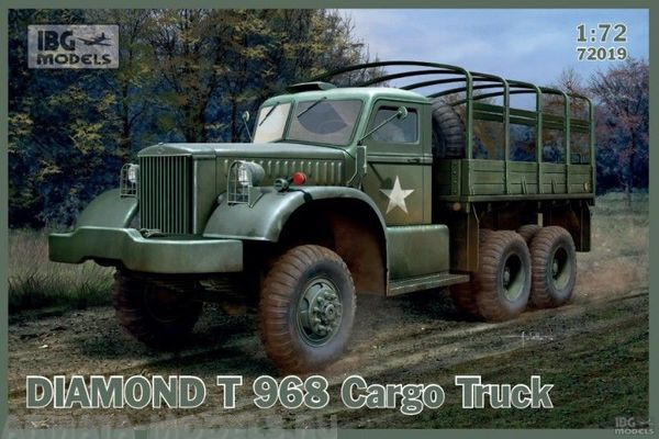 IBG72019 Грузовик DIAMOND T 968 Cargo Truck IBG models