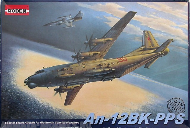 Rod046 Советский Военно-Транспортный Самолет АН-12-BK-PPS Roden