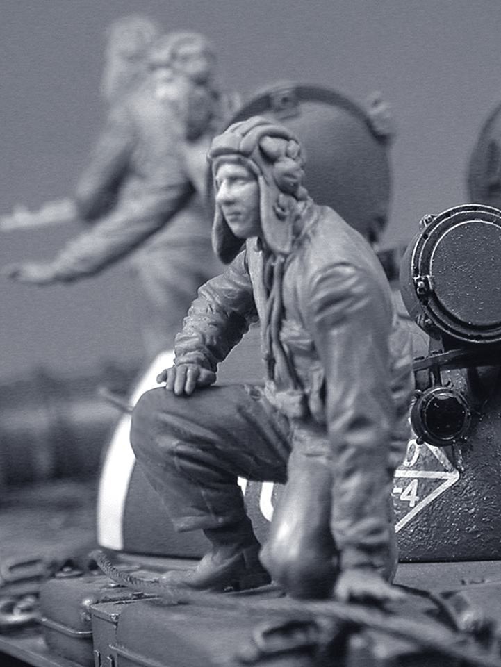 T35224 Серия железный занавес. Советские танкисты (2) Tank