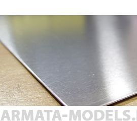 KS815055 Белая жесть 0,33 мм, лист 12x18 см