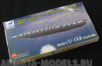 NB5009 German Long Range Submarine Type U-IX B Bronco Models
