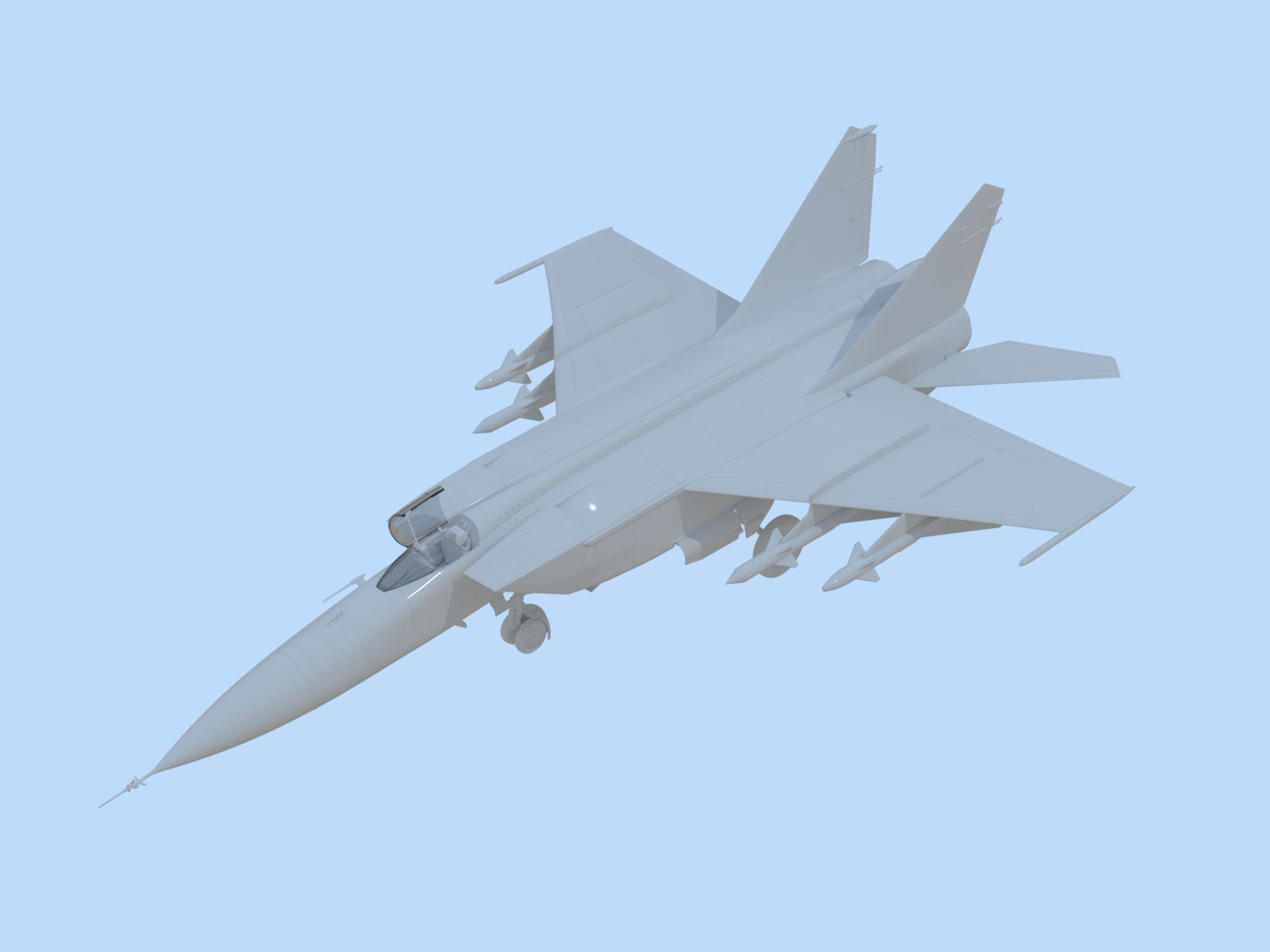 48903 МиГ-25ПД, Советский истребитель-перехватчик ICM