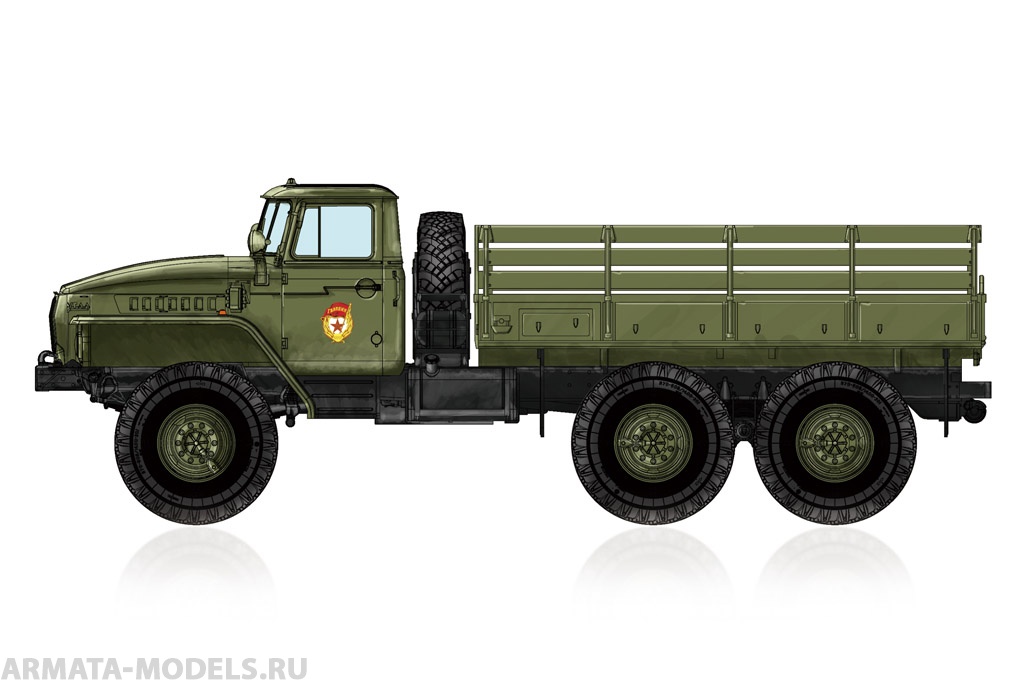 82930 Армейский грузовик Russian URAL-4320 Truck Hobby Boss