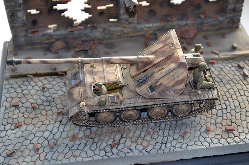 35008 Немецкое 88-мм самоходное противотанковое орудие PаК 43/3 ARK model