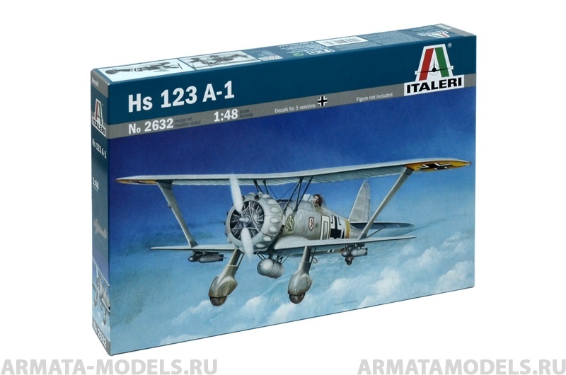 2632ИТ Самолет HS-123 A-1 Italeri