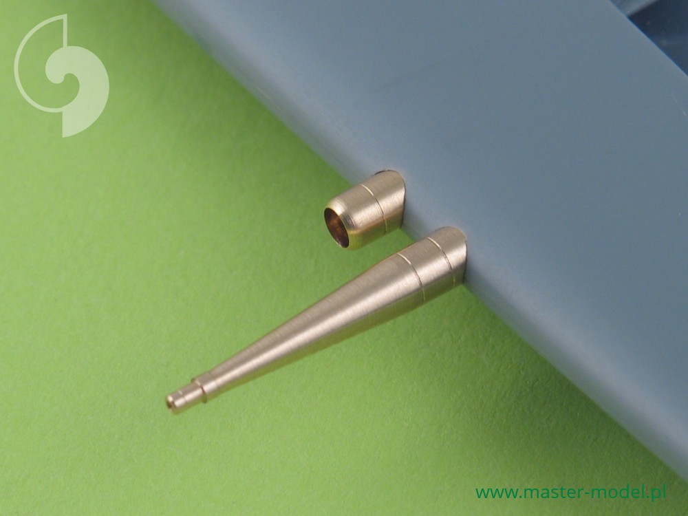 AM-48-005 20мм авиационная пушка Hispano с пламегасителем для Spitfire, крыло тип Е, раннее