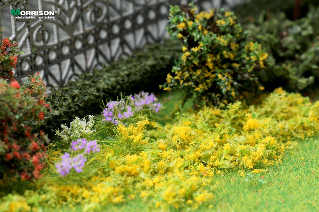 004pcr003 Цветочная присыпка для макета Жёлтые цветы 100мл.