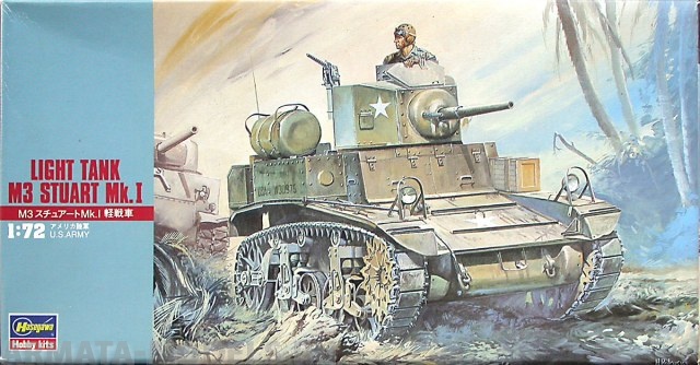 31103 Танк LIGHT TANK M3 STUART Mk.I Hasegawa