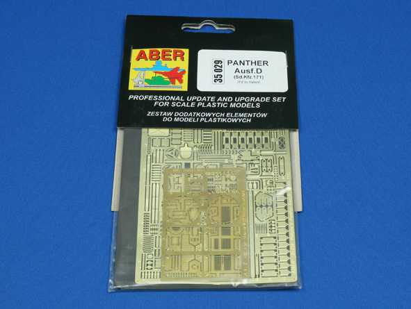 ABR-35-029  Дополнения для  Panther Ausf.D для Italeri 1/35
