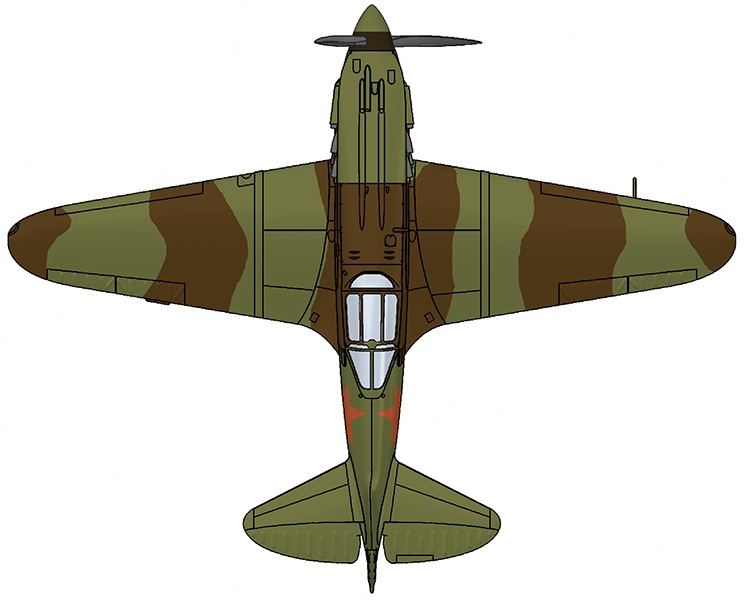 48012 Советский высотный истребитель ARK model