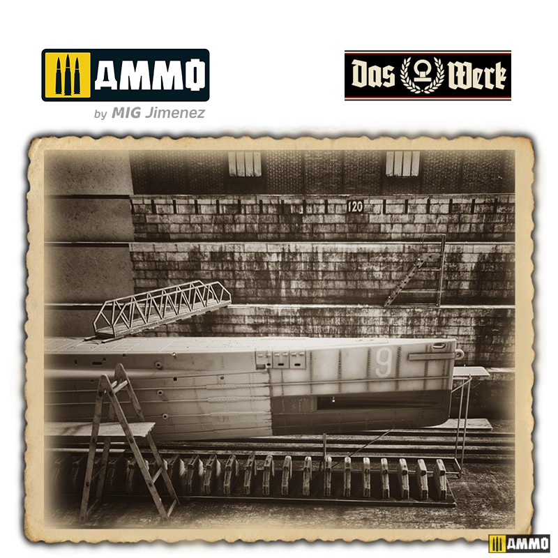 DWA022 Сборная модель Naval Dry Dock / Trockendock