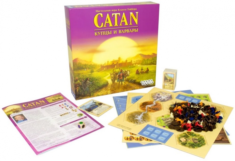 181901HW Колонизаторы Catan : Купцы и варвары (3-е рус. изд.)