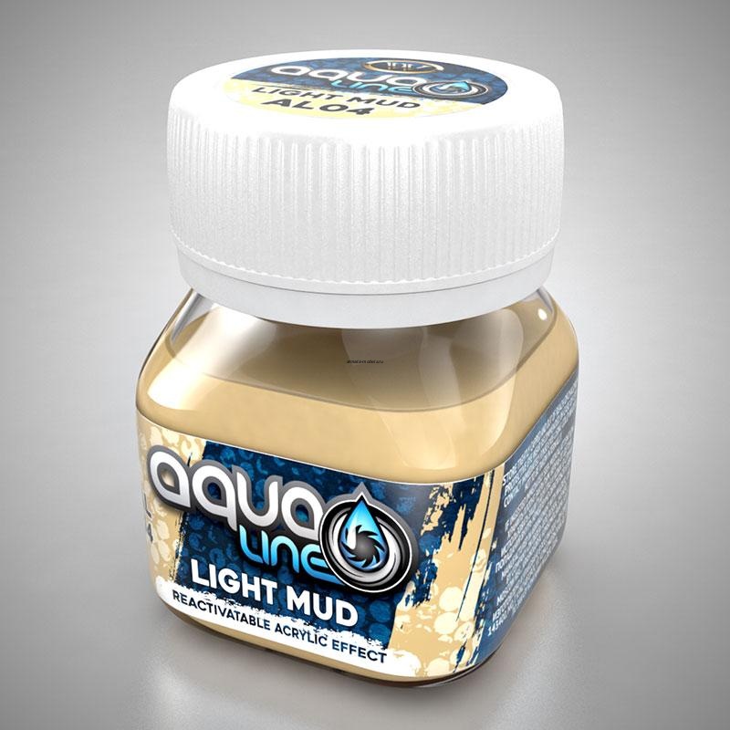 AL-04 Тонировочная паста AQUALINE  светлая грязь