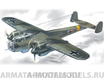 72301 Do-215 В-4, германский истребитель-разведчик ICM