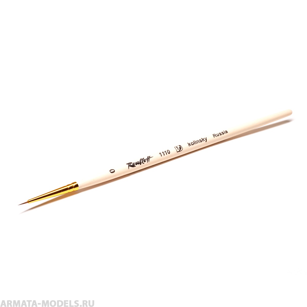 ЖК1-00,80Ж Кисть Roubloff серии 1110 №0 колонок круглая укороченная