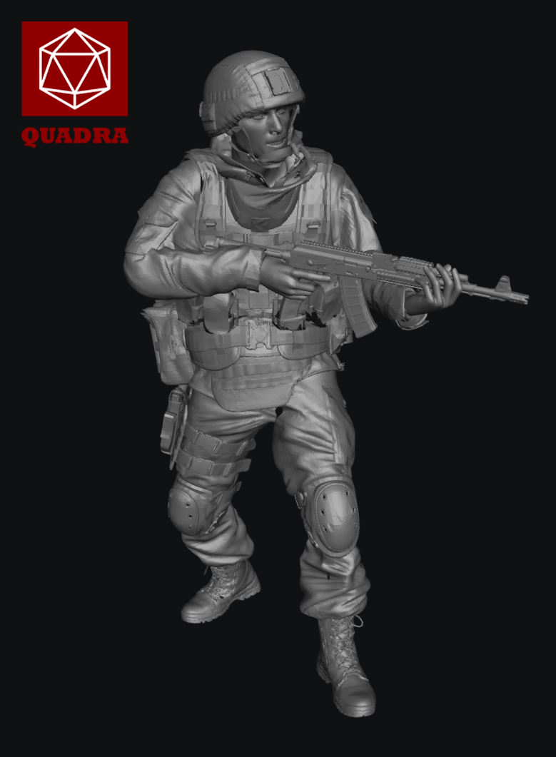 QA35614 Спецназ РФ 4 QUADRA