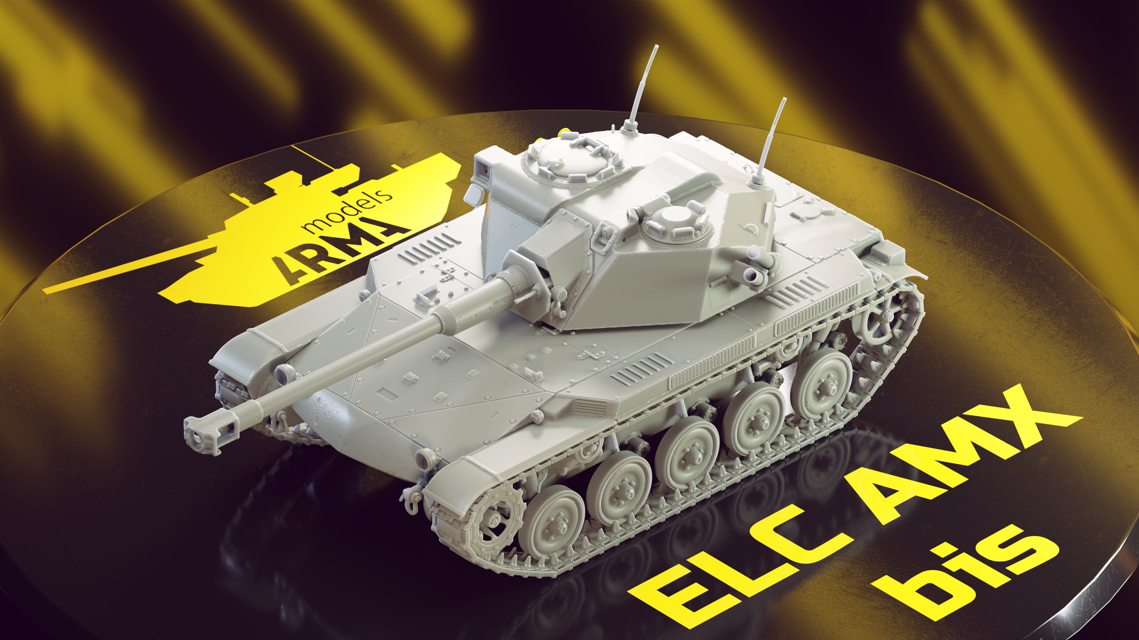 AM36022 Французский легкий танк AMX ELC bis «Елка» Arma Models