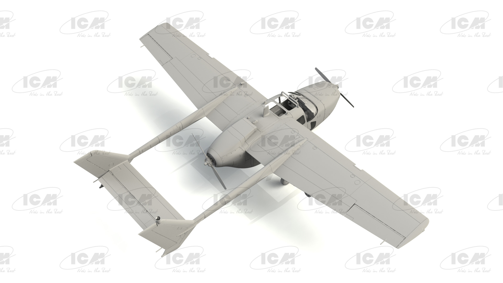 48291 Cessna O-2A авиации флота США ICM