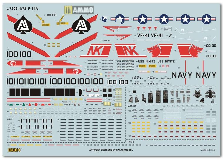 L7206 F-14A Tomcat Great Wall