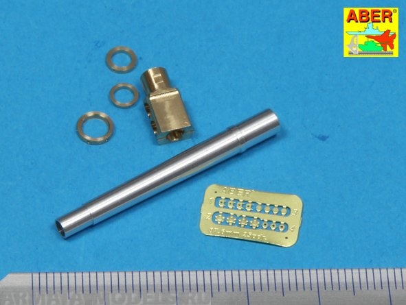 ABR-35-L-127  Дополнения для  Late barrel MK2 with muzzle brake to British 25 pdr для любых моделей 1/35