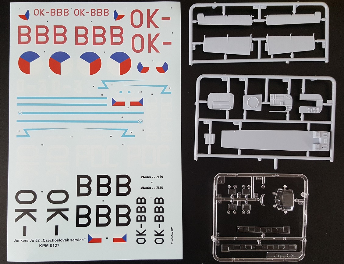 KPM0127 Ju-52 Tante Ju KP Models