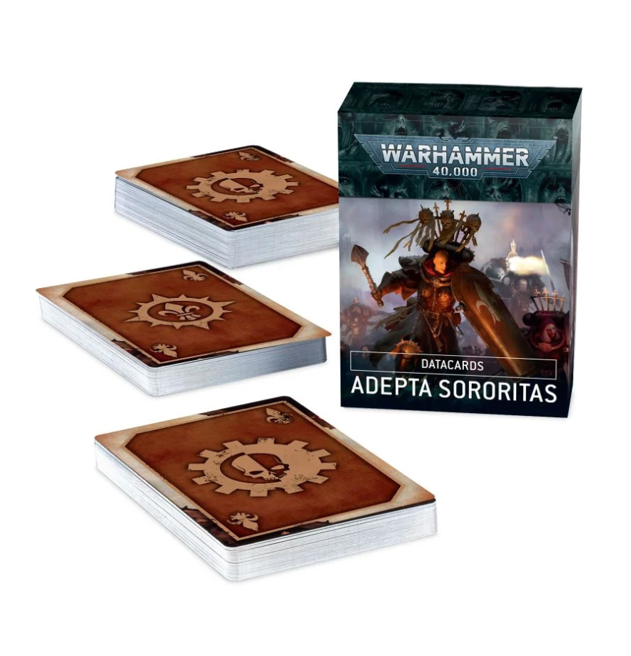 52-02GW Набор карт Датакарты. Адепта Сороритас (Datacards: Adepta Sororitas)