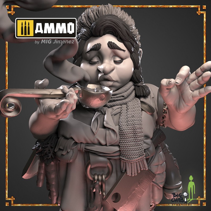 BCTK70008 Миниатюра Stephania Slatehearth BIG CHILD