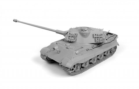3616 Немецкий танк Королевский Тигр с башней Порше Звезда