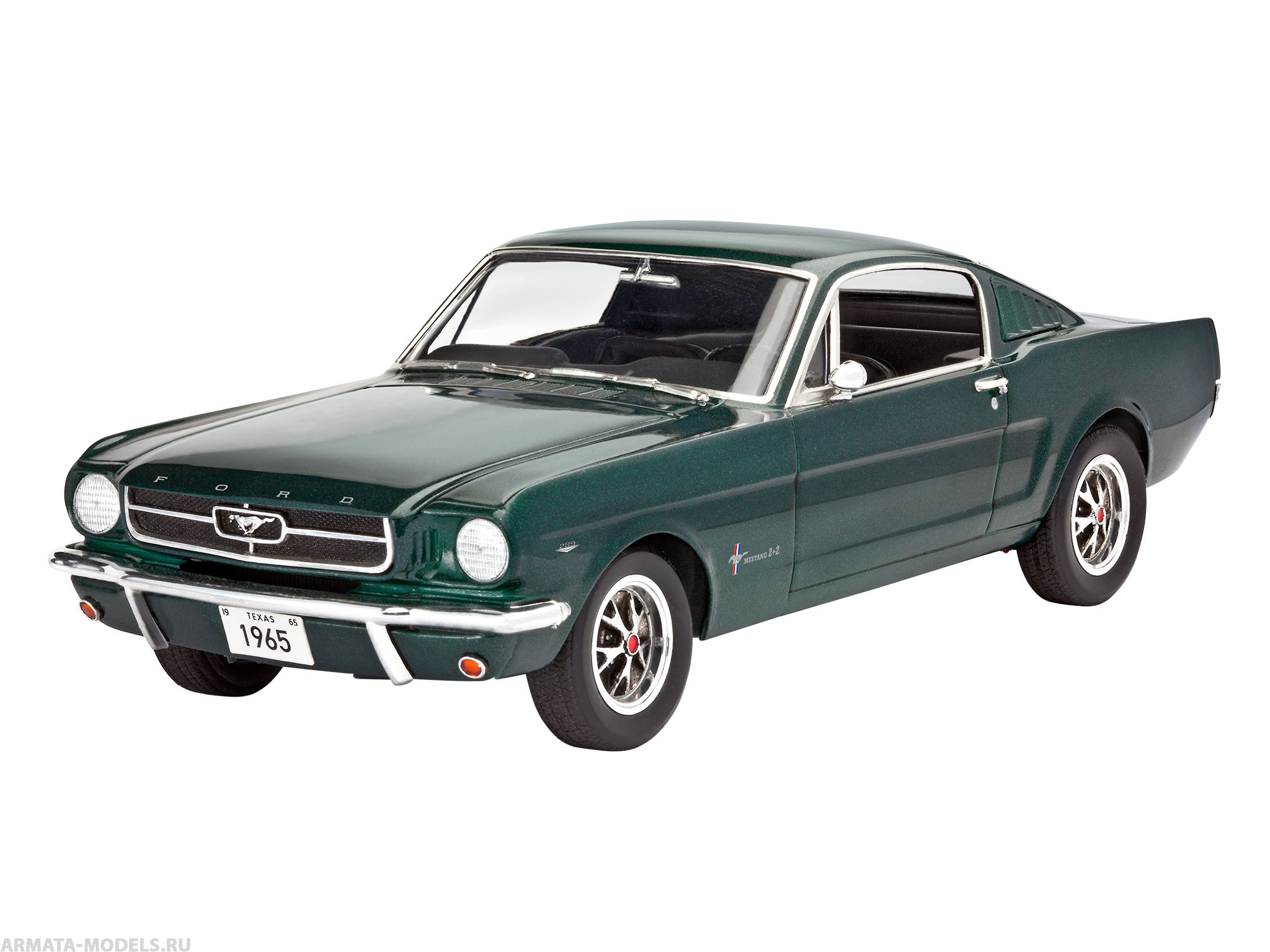 07065RE Автомобиль1965 Ford Mustang 2+2 Fastback Revell