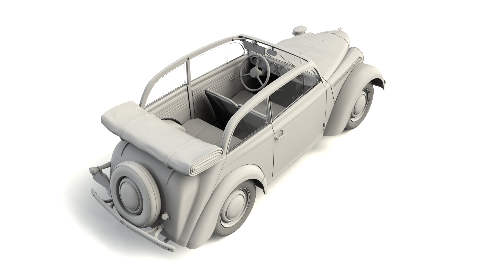 35483 Кадет К38 кабриолимузин, Германский легковой автомобиль ІІ МВ ICM