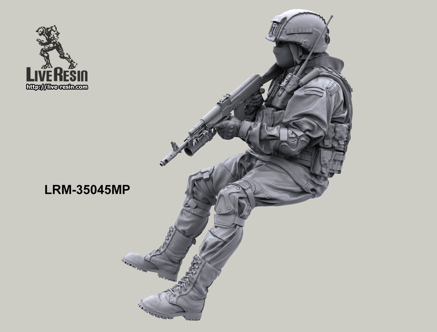 LRM35045MP Боец военной полиции РФ -7 Live Resin