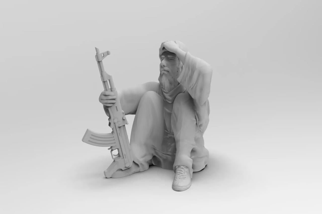 НЕ-35026 Фигурки 3д "Афганцы" 5 шт. Hobby Expert