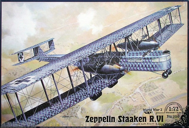 Rod050 Самолет Zeppelin Staaken R.VI (Aviatik, 52/17) Roden