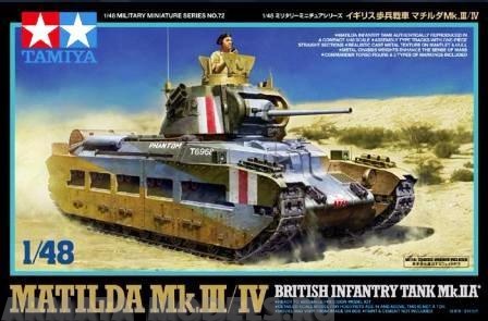 32572T Английский танк Matilda Mk.III/IV Tamiya