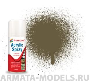 AD6086 Краска акриловая No 86 Светлый оливковый - Modellers Spray 150 ML