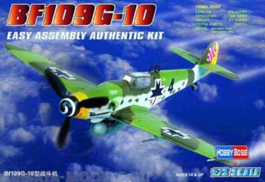 80227 Самолет BF109G-10 Hobby Boss