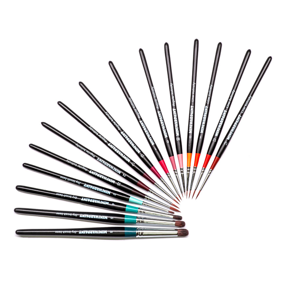 T037MWP Кисть №8 серии Drybrush Base