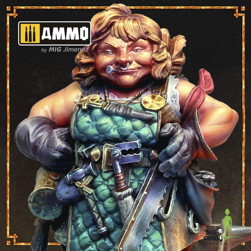 BCTK70004 Миниатюра Audrey Ironhand BIG CHILD