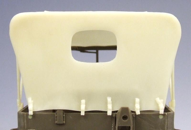 35037BM Willys Jeep Tarp Set For Tamiya Kit 1/35 The Bodi Miniatures