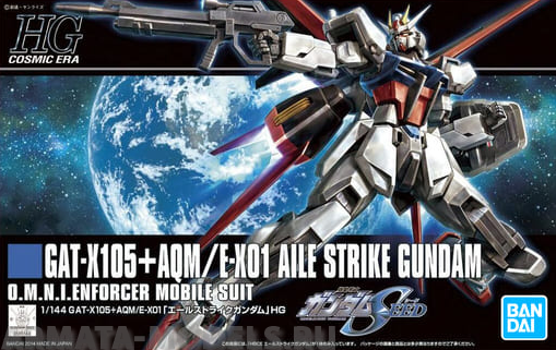 BND-2219525 Сборная модель HG Bandai Gundam GAT-X105+AQM/E-X01 Aile Strike 171 Bandai