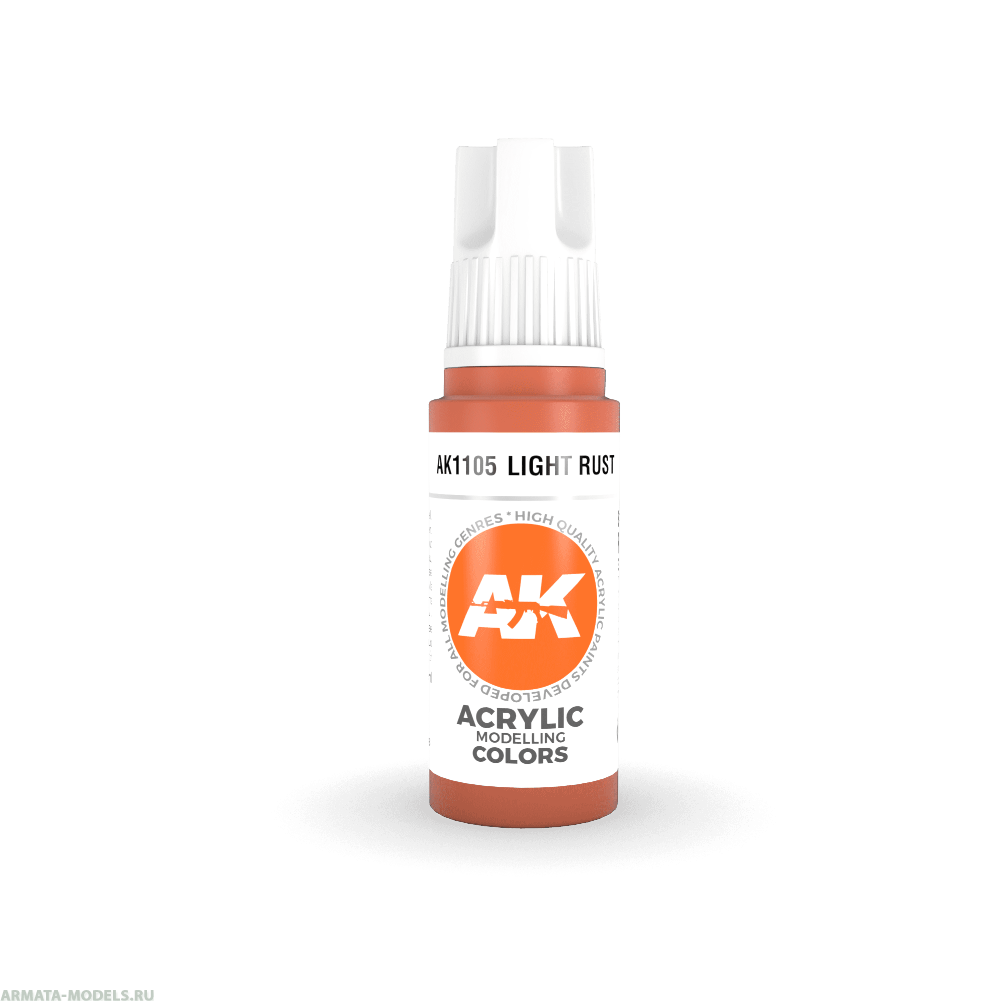 AK11105 Краска акриловая Light Rust 17ml