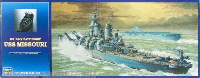 40114 Корабль USS MISSOURI Hasegawa