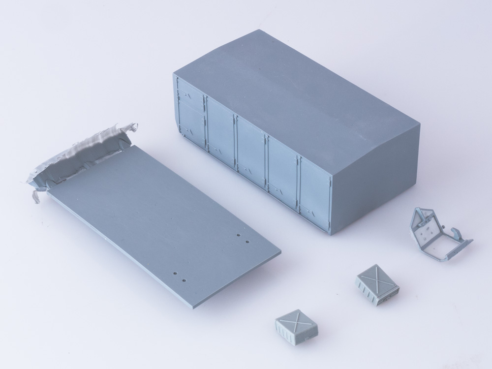 1423AVD Сборная модель Автомобиль-фургон хлебный обогреваемый АФХО (131М) AVD Models