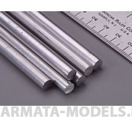 KS83047 Пруток алюминиевый 9,5 мм, 1 шт