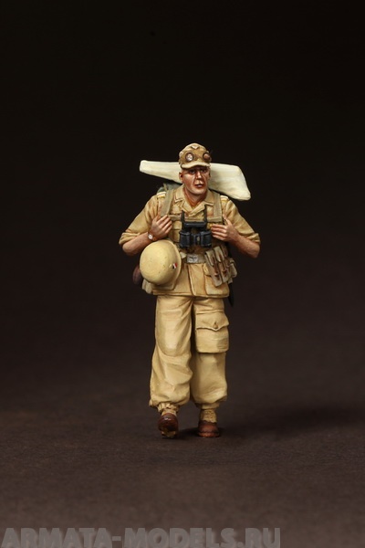 35122SOGA Feldwebel Fallschirmjager- Brigade Ramcke. El Alamein, August 1942. SOGA Miniatures