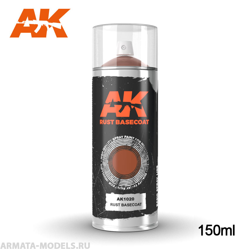 AK1020 Грунтовка под ржавчину Rust Basecoat - Spray 150ml